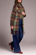 Tribal Ladies Passion Plum Jacket w/Fringe Hem