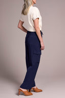 Tribal Ladies Nightfall Elastic WB Flowy Cargo Pant