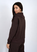RD Style Ladies Umber Seam Mel Soft Knit Half Zip Pullover