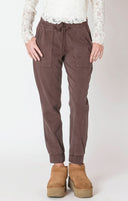 Dex Ladies Chestnut Soft Touch Jogger