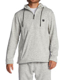 Billabong Mens Medium Grey Heather Boundary Pullover
