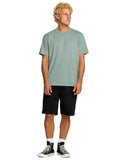 Billabong Mens Mason Blue Essential Premium SS Tshirt