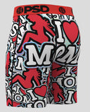 PSD Underwear Mens I Heart Moms Underwear