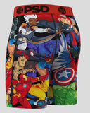 PSD Underwear Mens Marvel Squad Underwear