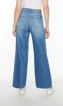 Buffalo Ladies Indigo High Rise Wide Leg Addie Jeans