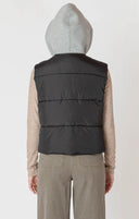 Dex/Room 34 Ladies Black Short Puffer Vest