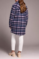 Tribal Ladies Vintage Lilac Notch Collar Jacket