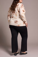 Tribal Ladies Moonstone Size Inclusive LS Funnel Neck Sweater