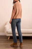 Tribal Ladies Bran Cap Sleeve Sweater