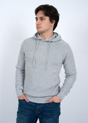 RD Style/Hedge Mens Granite Mel Twist Hooded Sweater