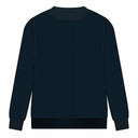 RD Style/Hedge Mens Dark Storm Rib Crew Sweater