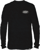 Hurley Mens Black Everyday h20 Dri-Oil Change Slub LS Shirt