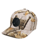 Hurley Mens Camo Real Tree Flexfit Hat