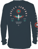 Hurley Mens Armoured Navy Eagles High LS Shirt