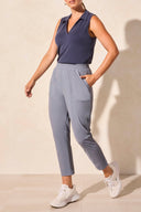 Tribal Ladies Slate Pull On Capri