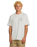 Billabong Mens Off White Desert Flower Premium SS Tshirt