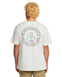 Billabong Mens Off White Desert Flower Premium SS Tshirt
