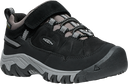 Keen Youth Targhee IV Black/Steel Low WP Shoe