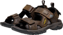 Keen Mens Bison/Mulch Targhee III Open Toe Sandal