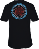 Hurley Mens Black Everyday Psychic SS Tshirt