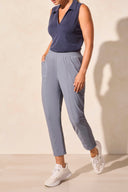 Tribal Ladies Slate Pull On Capri