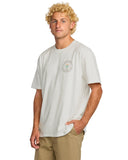 Billabong Mens Off White Desert Flower Premium SS Tshirt