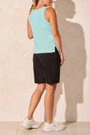 Tribal Ladies Oasis Sleeveless Top w/Hidden Snaps