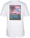 Hurley Mens White Harbor SS Tshirt