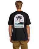 Billabong Mens Washed Black Portal Premium SS Tshirt