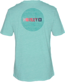 Hurley Mens Tropical Mist Everyday Circle Gradient Tshirt