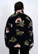 RD Style Ladies Green Whistler Sherpa Zip Front Jacket