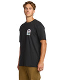 Billabong Mens Washed Black Portal Premium SS Tshirt