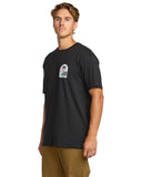 Billabong Mens Washed Black Portal Premium SS Tshirt