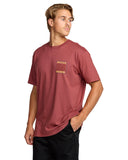 Billabong Mens Red Clay Sunrays Premium SS Tshirt