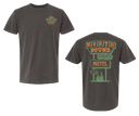 Northbound Supply Co. Mens Charcoal Northbound Motel Tshirt