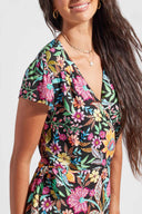 Tribal Ladies Dominica SS Wrap UP Maxi Dress