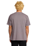 Billabong Mens Grey Violet Essential Premium SS Tshirt