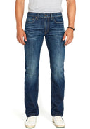 Buffalo Men's Driven Dark Blue Sanded Denim Jean