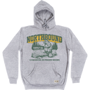 Northbound Supply Co. Mens Grey Heather Outdoor Goods Hoodie