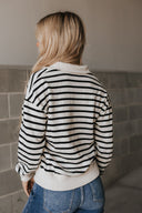 Ampersand Ave Ladies Risk Taker Half Zip Sweater