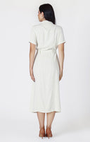 Dex/Room 34 Ladies Cream Utility Shirt Dress