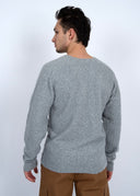 RD Style/Hedge Mens Misty Grey Crewneck Sweater