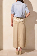 Tribal Ladies Light Surf Elbow Sleeve Denim Jacket