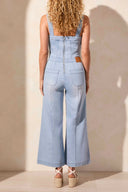 Tribal Ladies Bluetiful Jumpsuit w/Adjustable Straps and Pocket