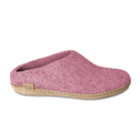 Glerups Ladies Flower Leather Slip On