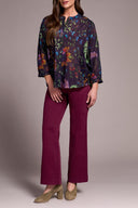 Tribal ladies Nightfall Dolman Sleeve Wide Blouse