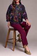 Tribal ladies Nightfall Dolman Sleeve Wide Blouse