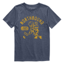 Northbound Supply Co. Boys Navy Heather 1983 Hockey Tshirt