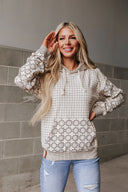 Ampersand Ave Ladies First Date University Hoodie