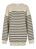 Apricot Ladies Stone Model Stripe Tunic Sweater